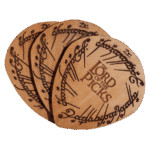 4'lü Lord Od The Picks Ahşap Bardak Altlığı Seti - Görsel 3