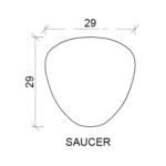 Ash Saucer Ahşap Pena - Görsel 3