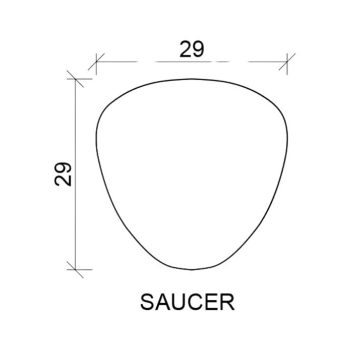Ash Saucer Ahşap Pena - Görsel 3