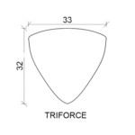 Green Rosewood Triforce Ahşap Pena | Zen Guitar & Picks - Görsel 3