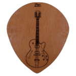 4'lü Jazz Gitar Ahşap Bardak Altlığı Seti