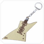 Explorer Gold Gitar Formlu Ahşap Pena Kutusu