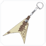 King VW Gold Gitar Formlu Ahşap Pena Kutusu