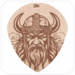 4'lü Viking 1 Naturel Ahşap Bardak Altlığı Seti - Görsel 2