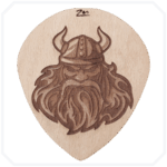 4'lü Viking 4  Naturel Ahşap Bardak Altlığı Seti