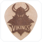 4'lü Viking 9 Naturel Ahşap Bardak Altlığı Seti