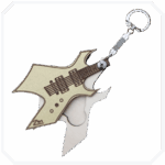 Warlock Gold Gitar Formlu Ahşap Pena Kutusu - Görsel 2