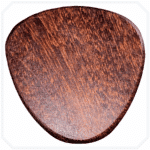 Brown Ebony Saucer Ahşap Pena