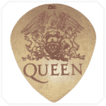 Queen 2 Gold Ahşap Bardak Altlığı